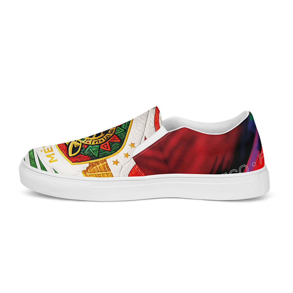 Thumbnail: MEX Men’s & Women's slip-on canvas shoes