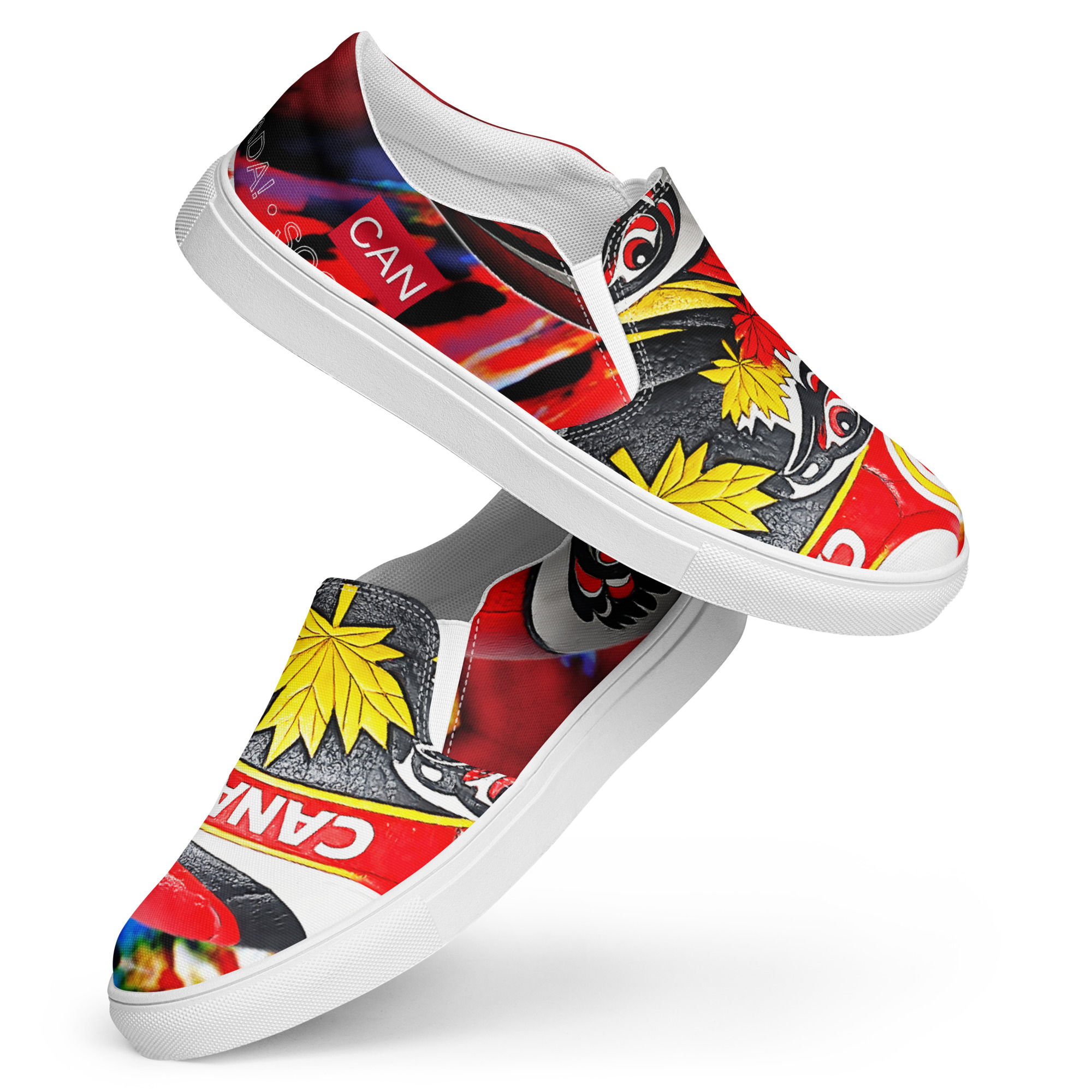 CAN Unisex slip-on canvas shoes