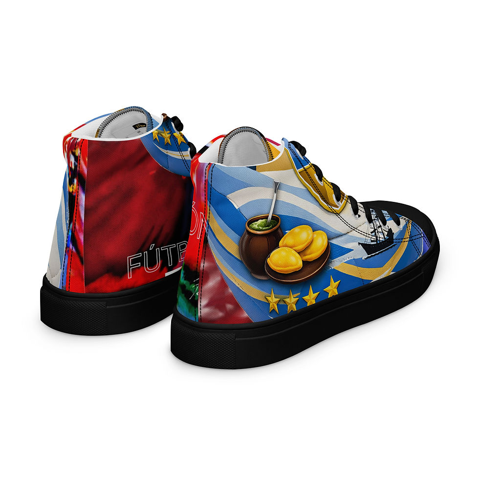 Thumbnail: ARG Men’s high top canvas shoes