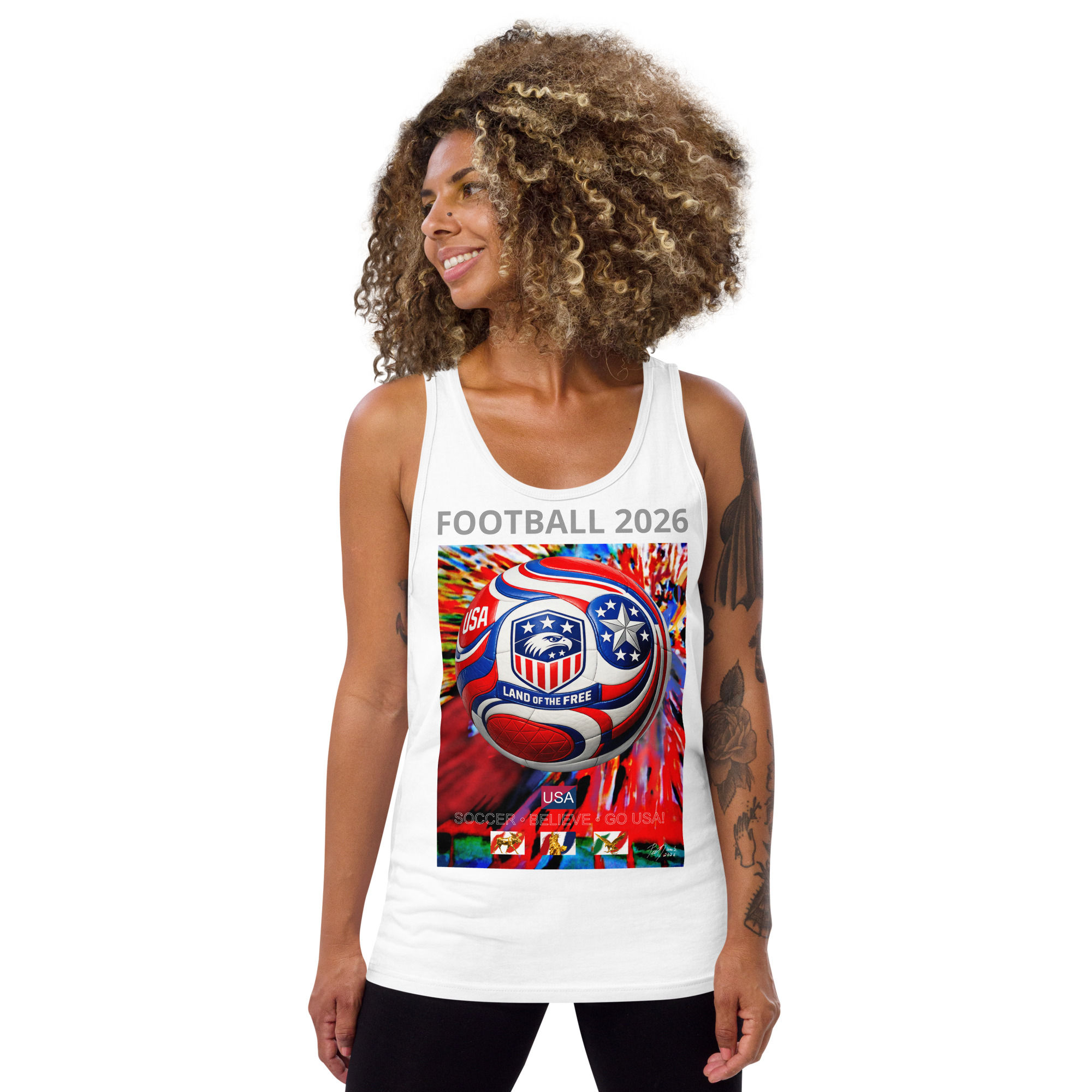USA Unisex Tank Top