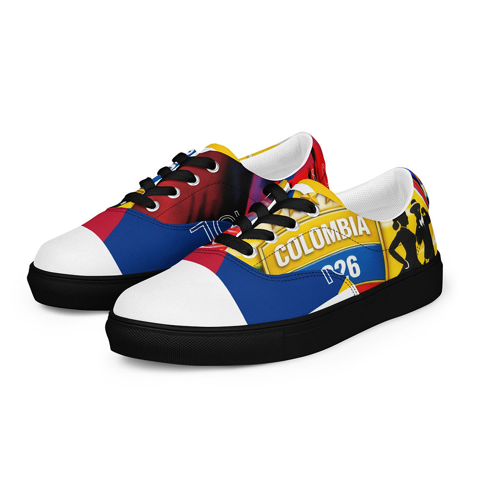 Thumbnail: COL Men’s lace-up canvas shoes