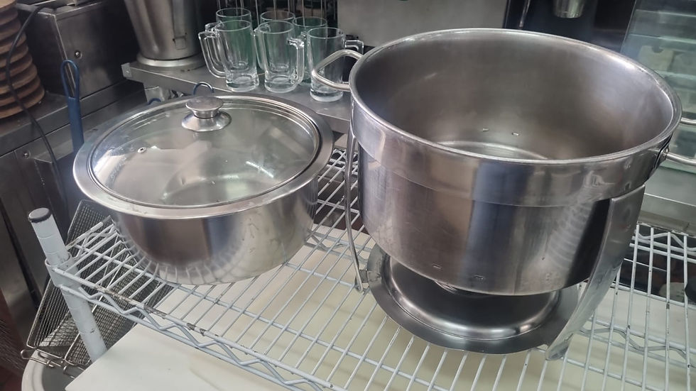 Miniatura: Rechoud de Mesa Cuba Redonda em Inox