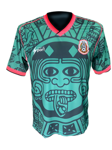 Fútbol Playera Seleccion Calendario Azteca Jersey México