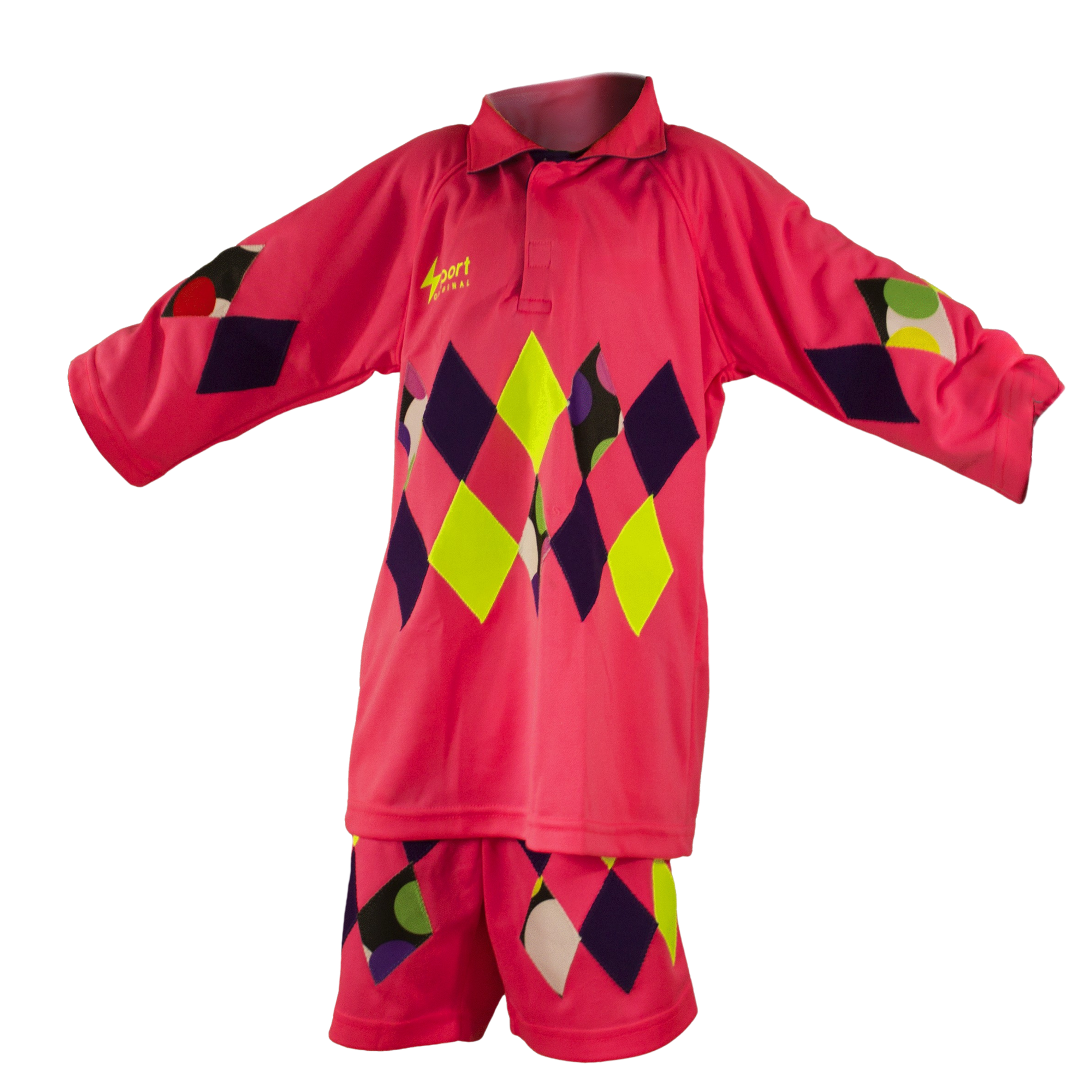 Jersey más Bermuda Rosa Niños