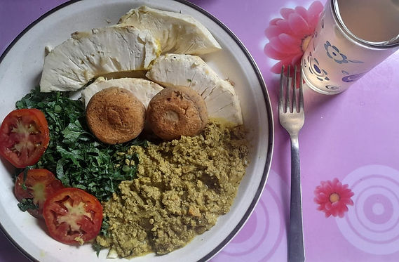 Breadfruit and Jackfruit Seed Bites