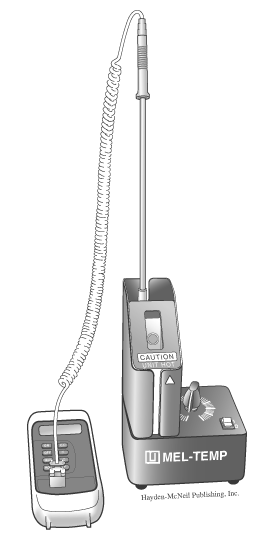 MelTemp thermometer