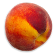 Ripe Whole Peach