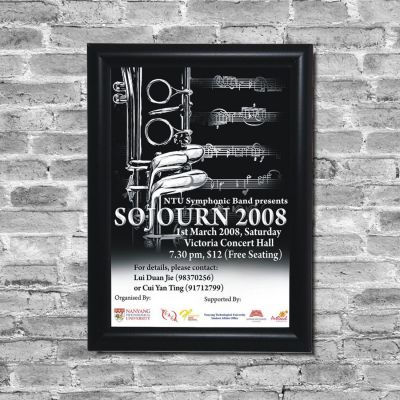 Thumbnail: A4 Snap Frame Poster - Black Frame