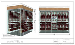 Commercial Hotel Wine Cellar