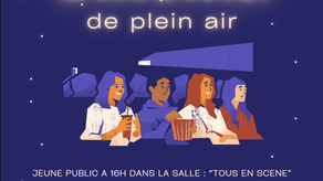 Une séance de cinéma en plein air, ça vous dit ?