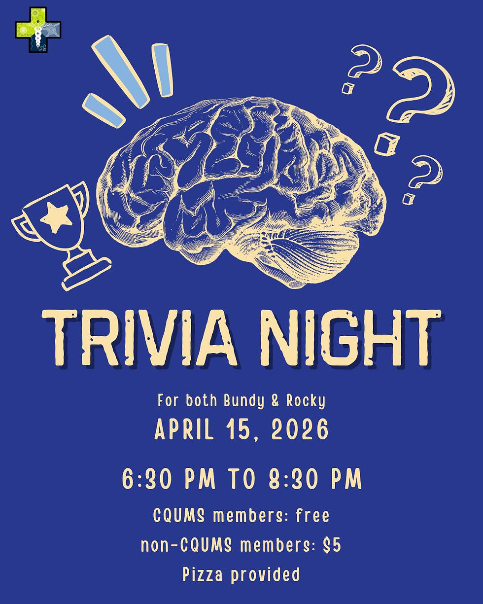 2026 CQUMS Trivia Rocky x Bundy