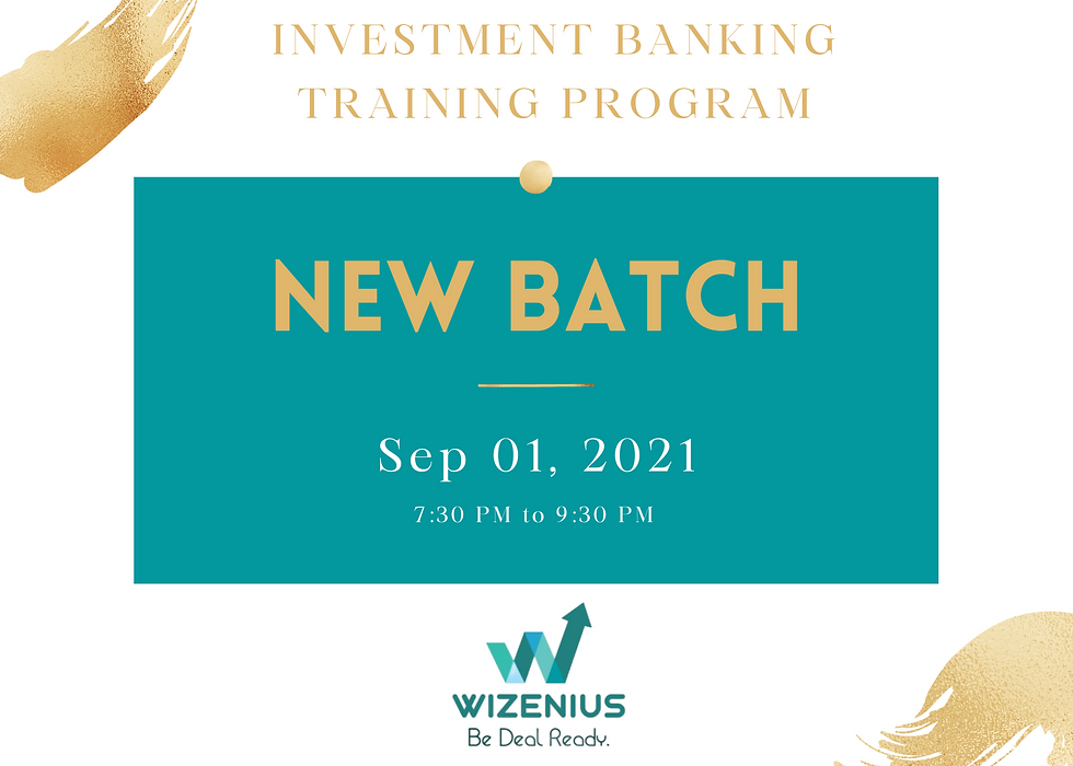 New Batch: IB Program September 01, 2021 onwards 
