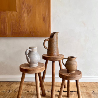 Ajouter des différences de hauteur avec nos vases et tabourets chinés