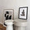 Miniature : peinture femme abstraite marron