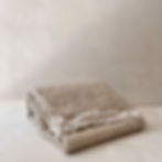 plaid gaze de coton beige