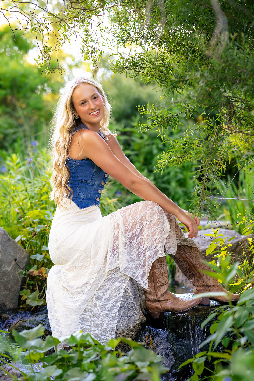 High School girl senior portraits