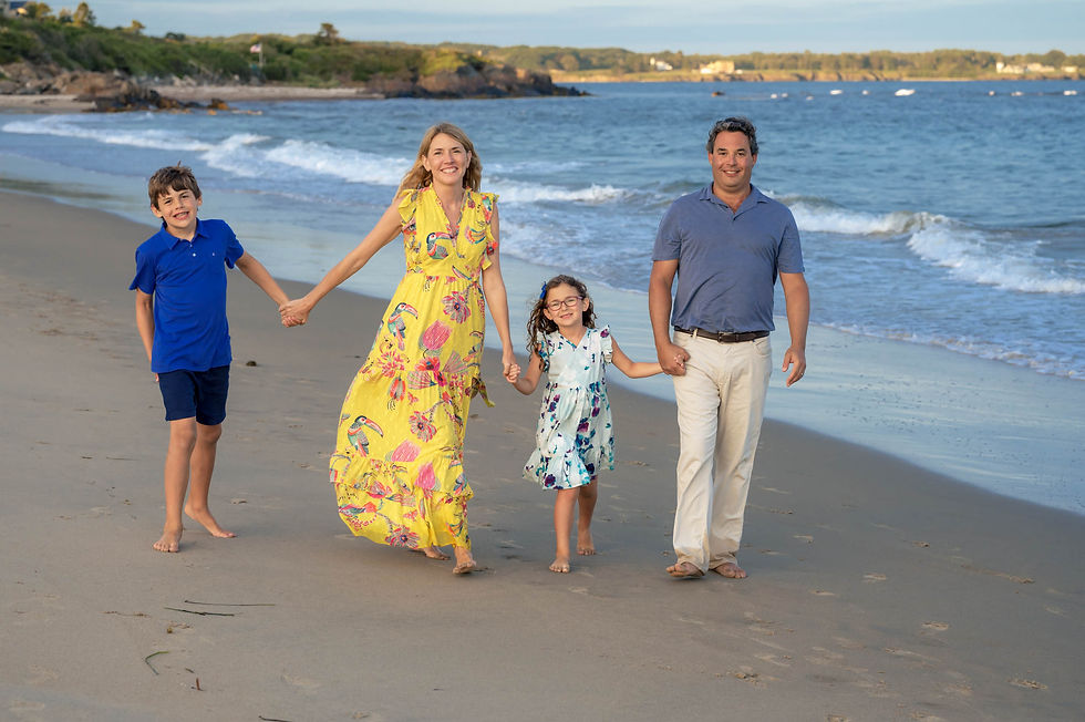 family session on beach