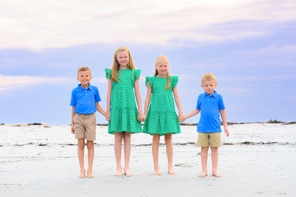 family session at the beach