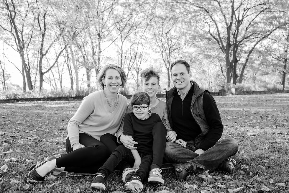 family sitting