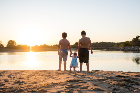 Fun Family Session at Ocean Park ~ Maine Family Photographer ~ Patience Cleveland Photography
