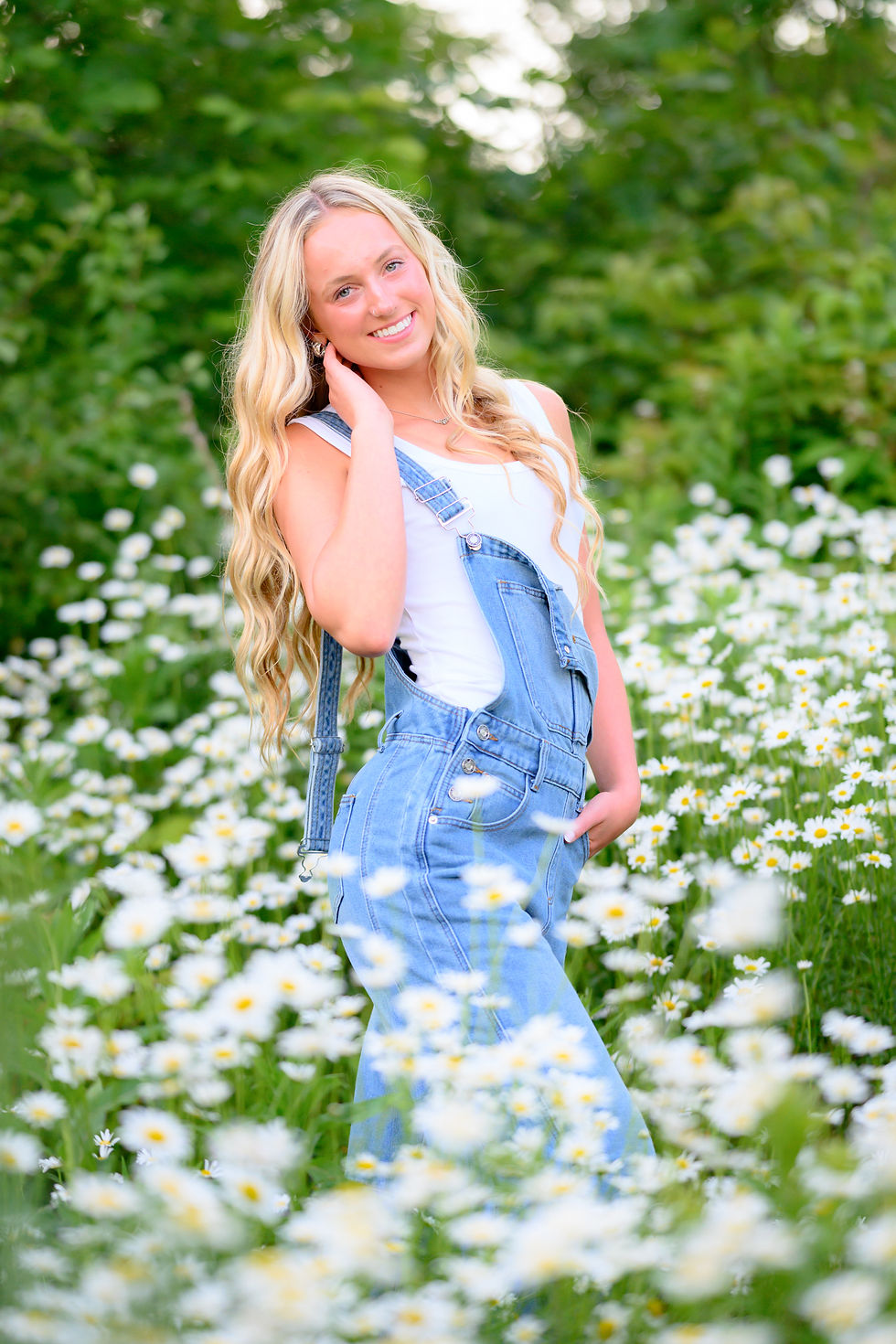 High School girl senior portraits
