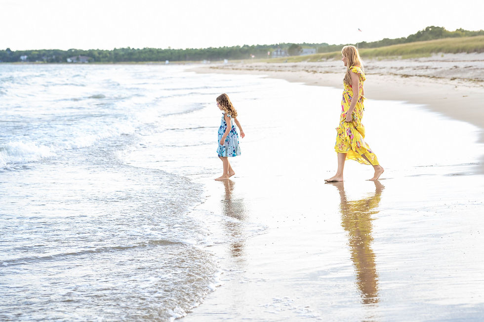family session on beach