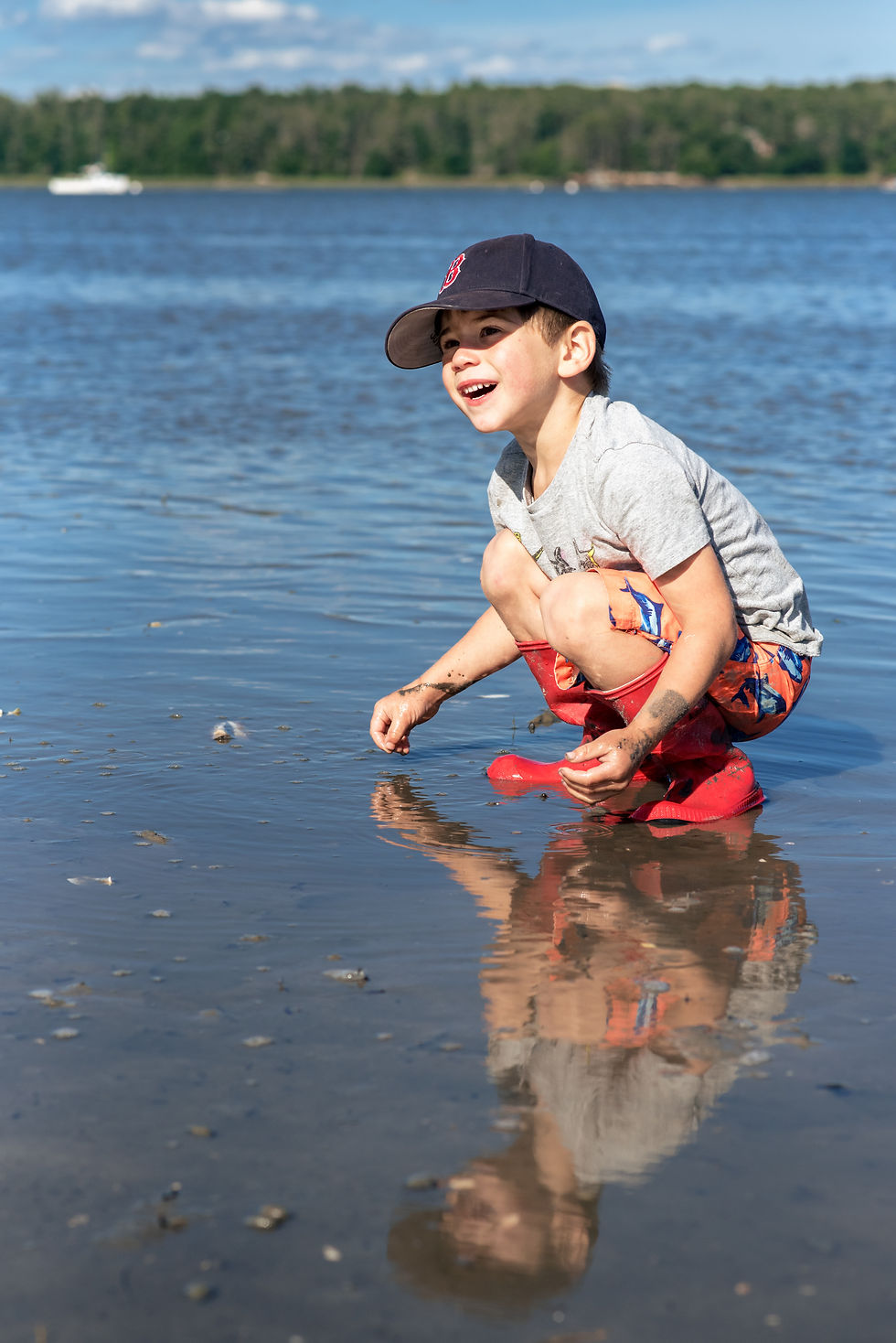 family clamming