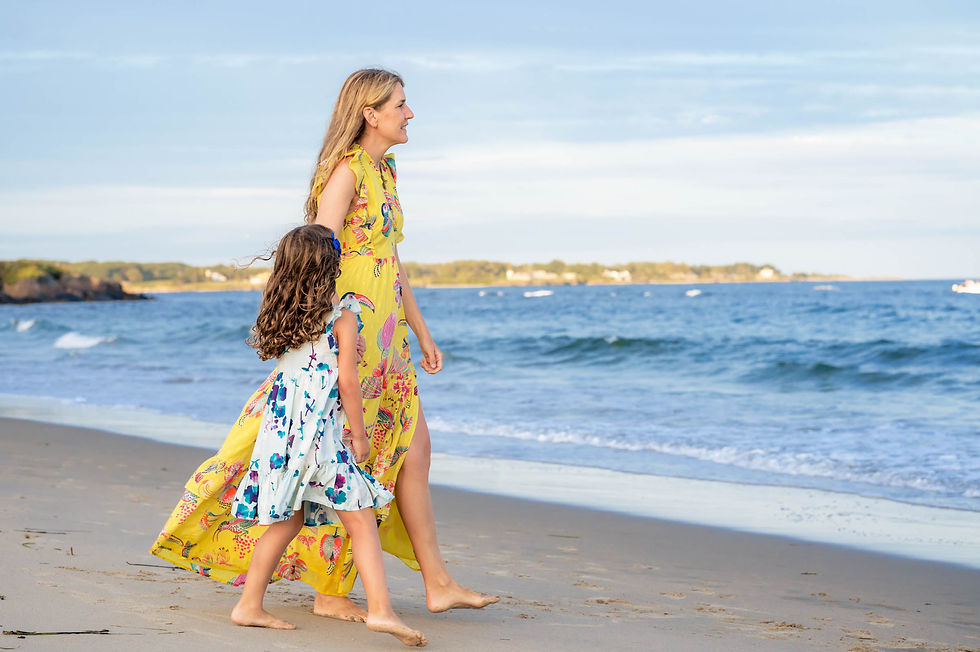 family session on beach