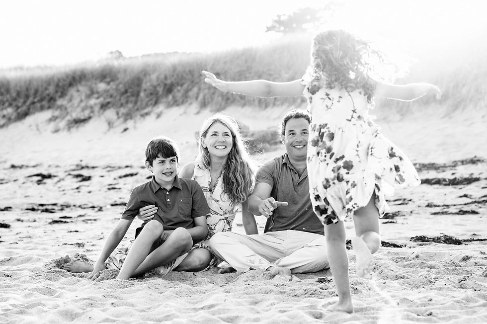 family session on beach