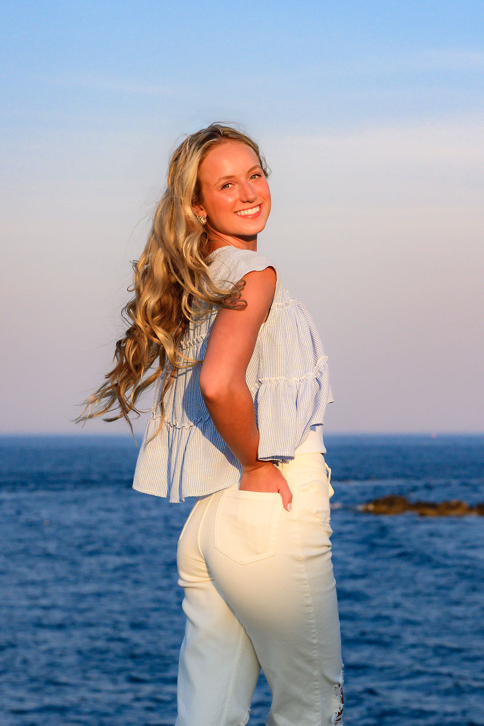 High School girl senior portraits