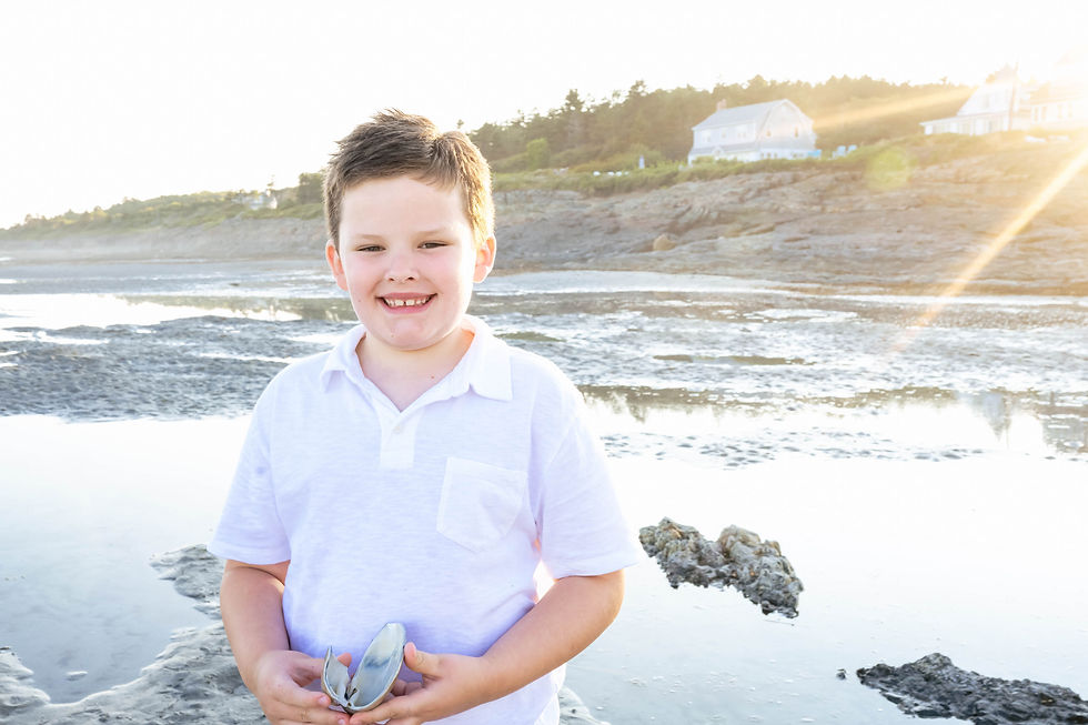family beach photography session