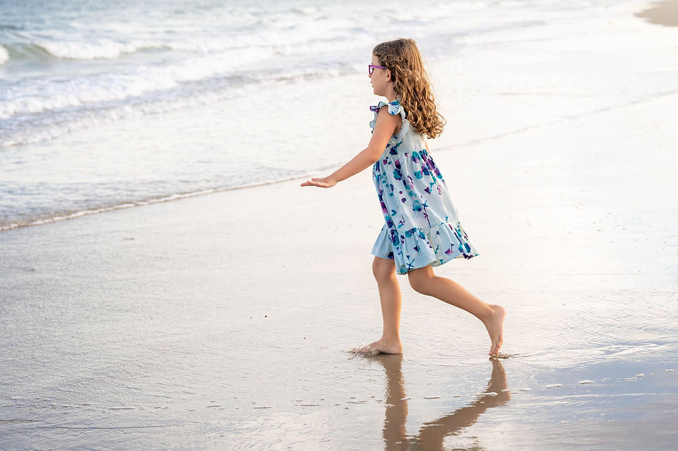 family session on beach