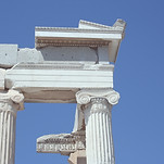Colonnes grecques antiques