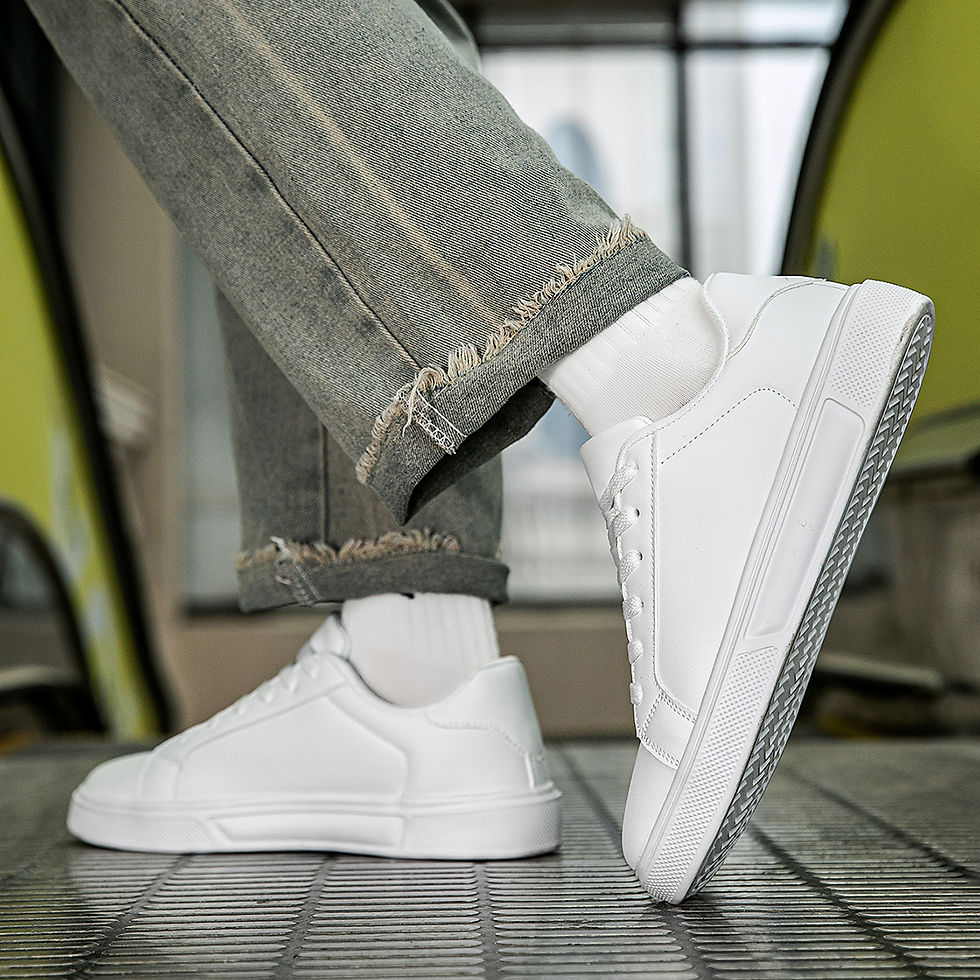 Miniatura: Tênis Casual Minimalista Senhor Iung: O Pilar da Elegância Urbana