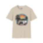 Tropical airbrush vibes, SUV, 4, Runner, Truck, custom tshirt, graffiti shirt