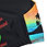 Thumbnail: Airbrush Red & Black Youth Birthday Girl Swimsuit, Custom Summer Bathing Suit