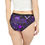 Thumbnail: Custom Purple Hearts Women's Underwear, Old School Airbrush Graffiti hearts