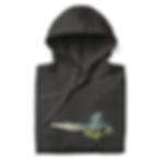 Thumbnail: Hoodie - WMC - Chieftain emblem - Field with BLACK outline copy