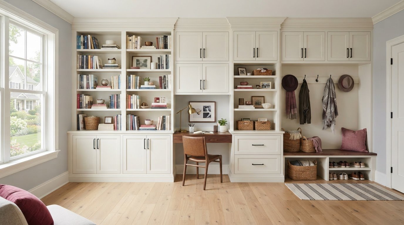 Custom built-ins and shelving in Berlin, NJ for tailored storage