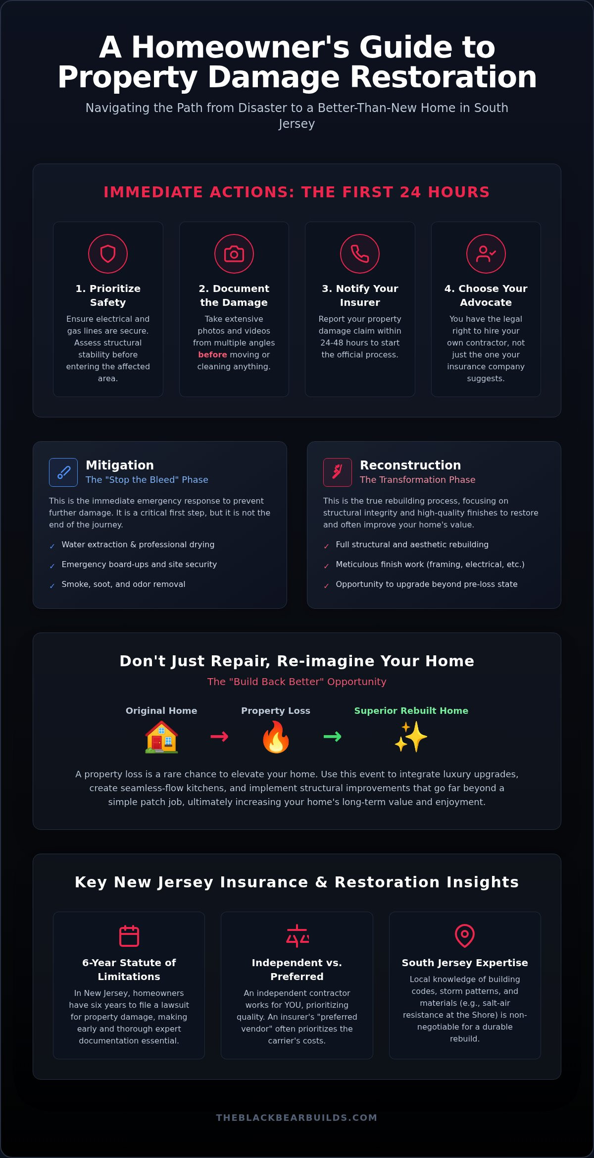 Emergency insurance restoration contractor NJ