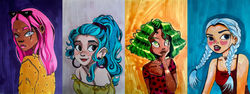 Fictional characters XVII,XVIII,XIX,XX
