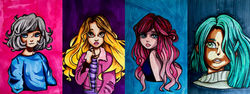Fictional characters XXIX,XXX,XXXI,XXXII