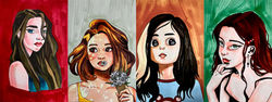 Fictional characters I,II,III,IV
