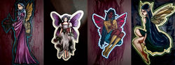 Fairy characters I,II,III,IV