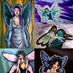 Fairy characters I,II,III,IV
