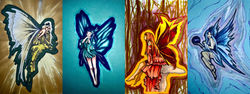 Fairy characters I,II,III,IV