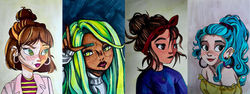 Fictional characters LXI,LXII,LXIII,LXIV