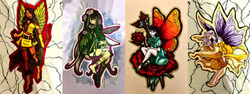 Fairy characters I,II,III,IV