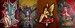 Fairy characters I,II,III,IV