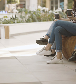 Girls in a Shopping Mall